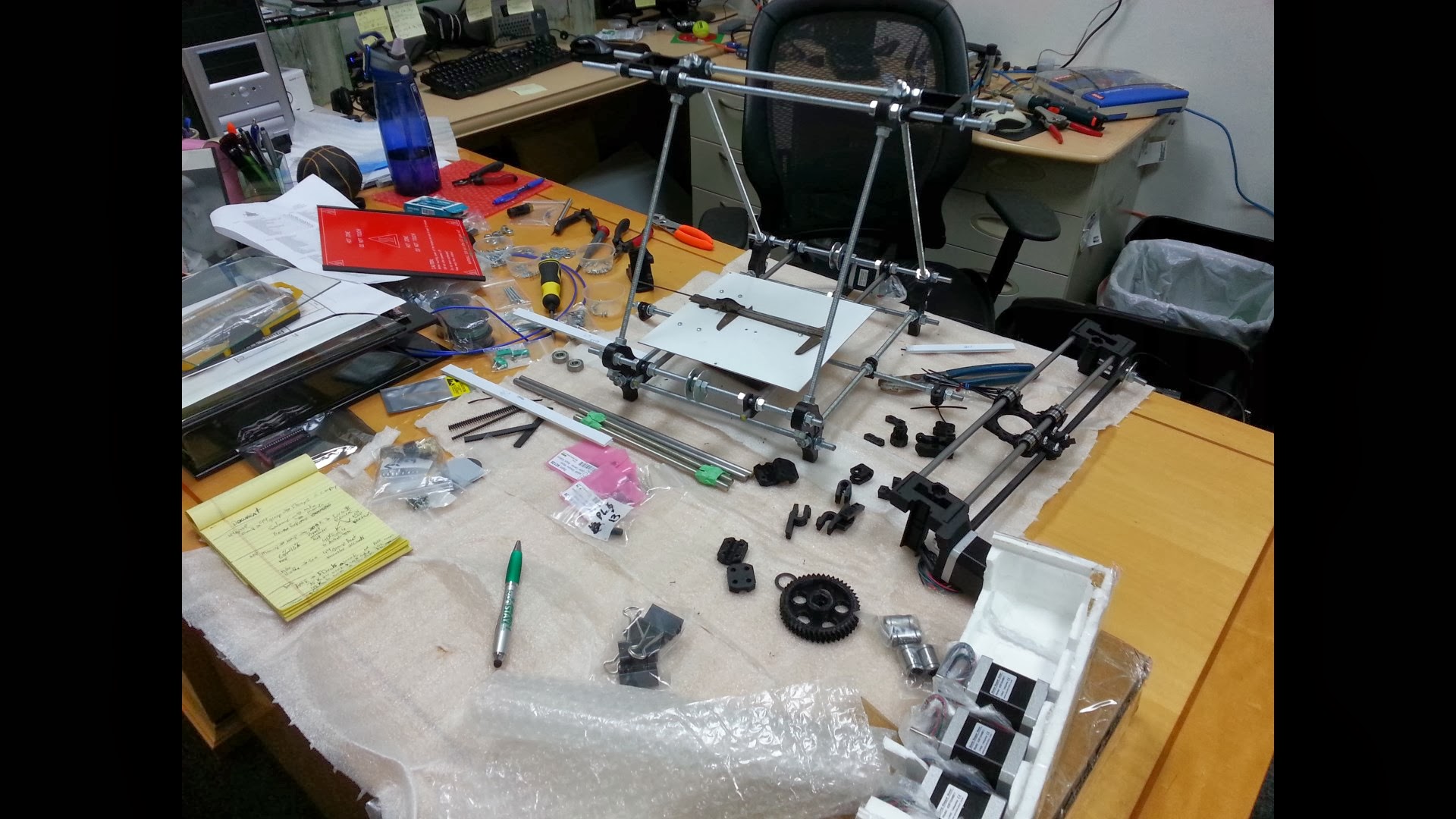 RepRapPro Mendel 3D Printer Build — Skylar Gutman